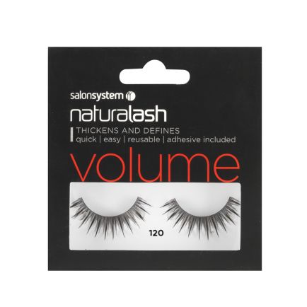 Salon System Naturalash 120 Black Strip Lash